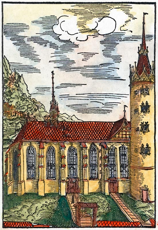 Wittenberg, Schlosskirche à Lucas Cranach l'Ancien