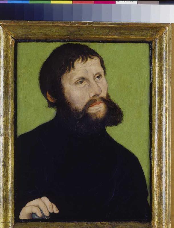 portrait de Martin de Luther comme Junker Joerg à Lucas Cranach l'Ancien