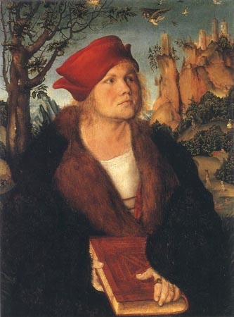 Dr. Johannes Cuspinian à Lucas Cranach l'Ancien