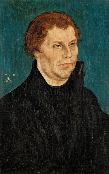 Luther portrait à Lucas Cranach l'Ancien