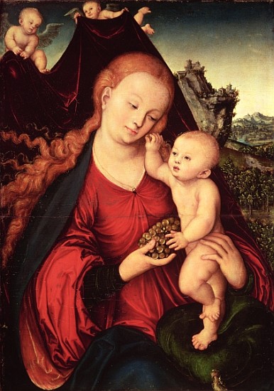 Madonna and Child à Lucas Cranach l'Ancien