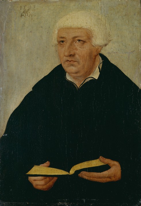 Portrait of Johannes Bugenhagen (1485-1558) à Lucas Cranach l'Ancien