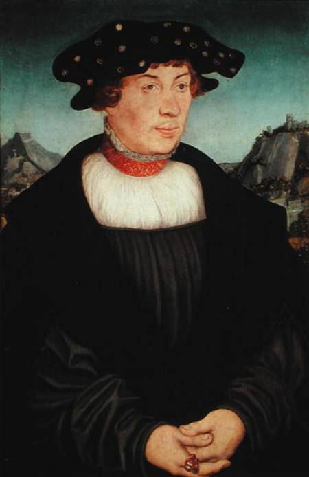 Portrait of Hans Melber à Lucas Cranach l'Ancien