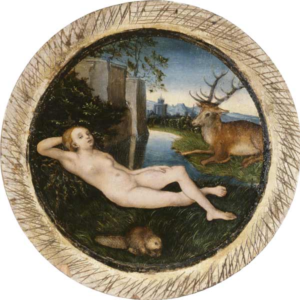 The Nymph of the spring à Lucas Cranach l'Ancien