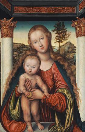 La jeune femme avec l'enfant (Madonne Polenska)