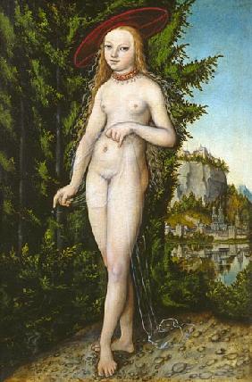 Venus in a landscape