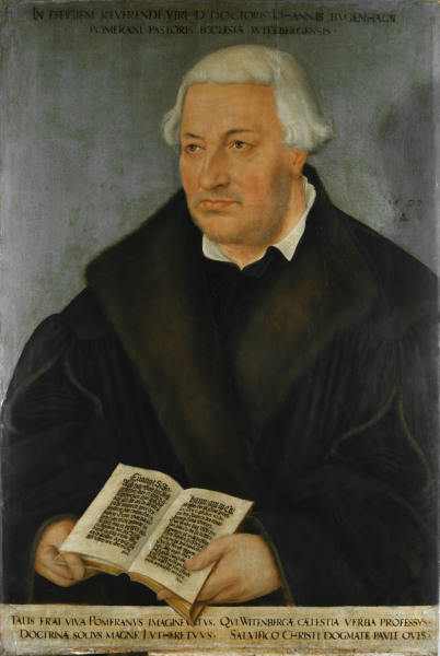 Johannes Bugenhaben à Lucas Cranach le Jeune