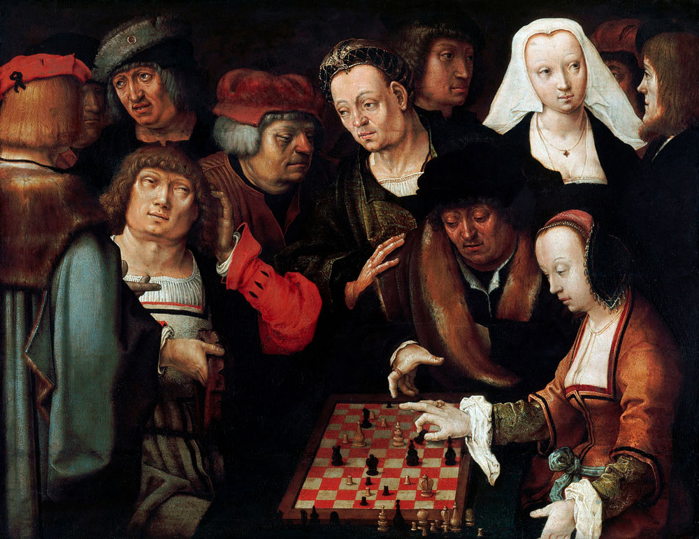 la portion d'échecs à Lucas van Leyden