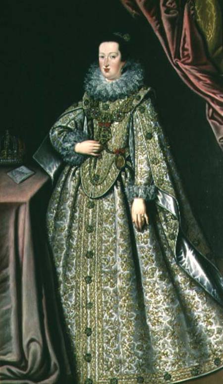 Eleanor Gonzaga (1598-1655), wife of Ferdinand II (1578-1637) Holy Roman Emperor à Lucrina Fetti