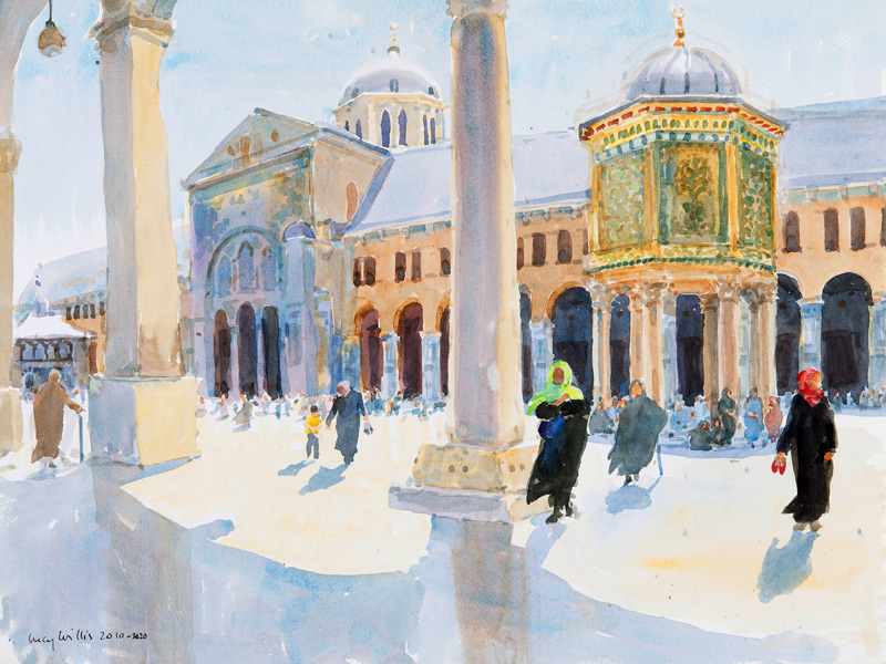 The Great Umayyad Mosque, Damascus, Syria à Lucy Willis