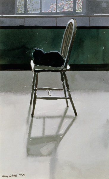 Cat on a Chair à Lucy Willis