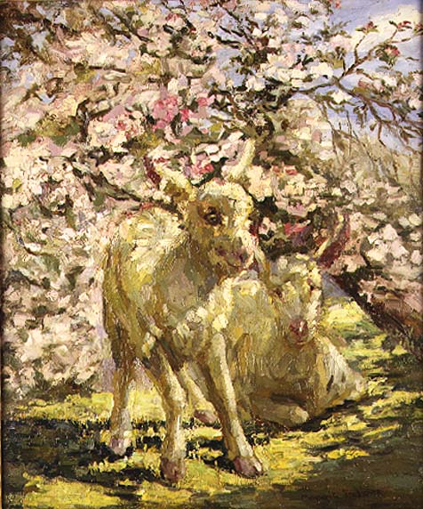 All on a Spring Morning  à Lucy Marguerite Frobisher