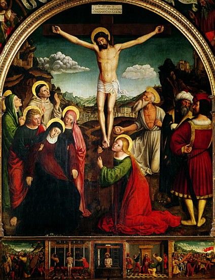 Crucifixion à Ludovico Brea