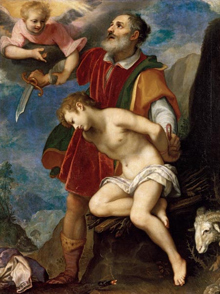 The Sacrifice of Isaac à Ludovico Cardi Cigoli