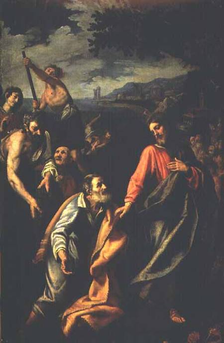 The Third Appearance of Christ to Peter à Ludovico Cardi Cigoli