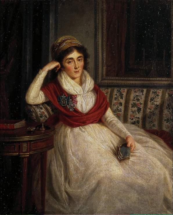 Portrait of Princess Ekaterina Ilyinichna Golenishcheva-Kutuzova (1754-1824) à Ludwig Guttenbrunn