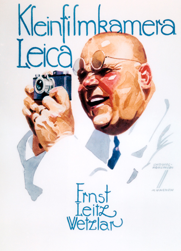 Small film camera Leica - Ernst Leitz, Wetzlar à Ludwig Hohlwein