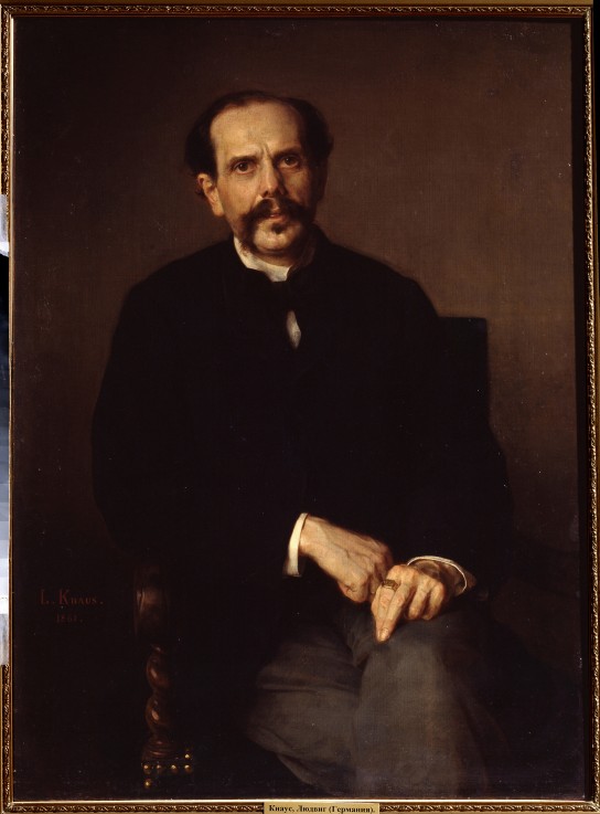 Portrait of a Man à Ludwig Knaus