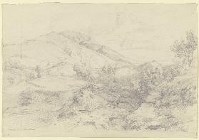 Der Monte Serone bei Olevano