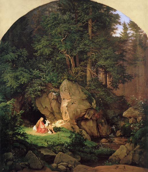 Richter / Genoveva ... / 1841 à Ludwig Richter