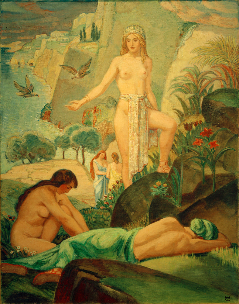 Aphrodite à Ludwig von Hofmann