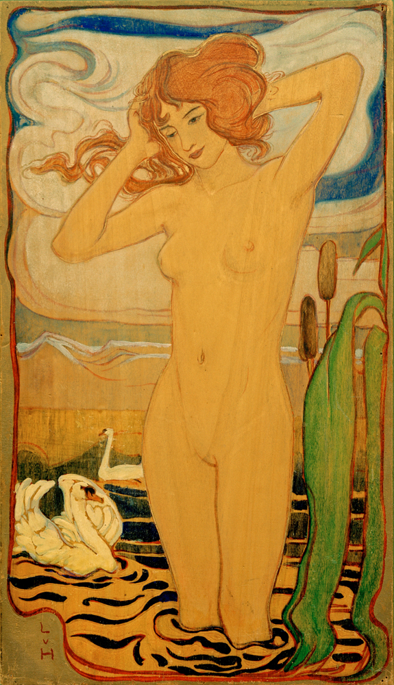Bathing girl à Ludwig von Hofmann