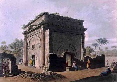 Roman Triumphal Arch, Latachia in Syria, from 'Views in the Ottoman Dominions' à Luigi Mayer