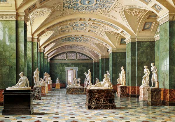 The First Room of Modern Sculpture, New Hermitage à Luigi Premazzi