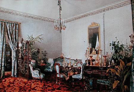 Varvara Obreskoff's Salon à Luigi Premazzi