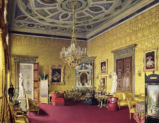 The Lyons Hall in the Catherine Palace at Tsarskoye Selo à Luigi (Ludwig Osipovich) Premazzi