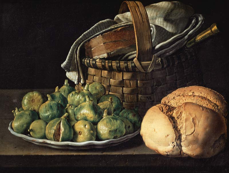 nature morte avec des figues à Luis Melendez