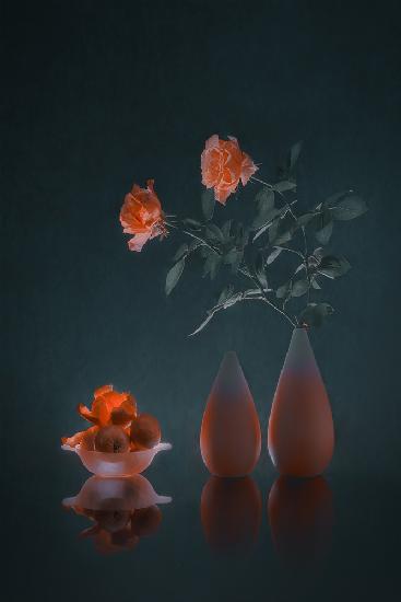 Mandarin Orange and Rose