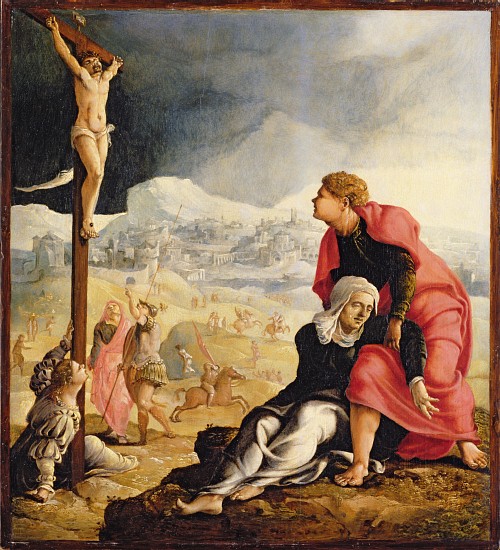 The Crucifixion à Maerten van Heemskerck