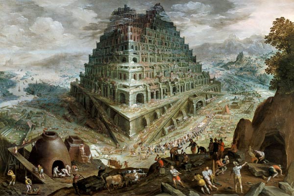 The Building of the Tower of Babel à Maerten van Valckenborch