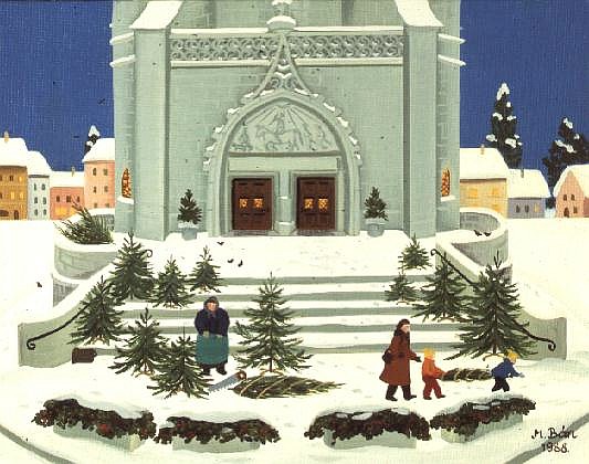 Christmas Tree Selling, 1988  à Magdolna  Ban