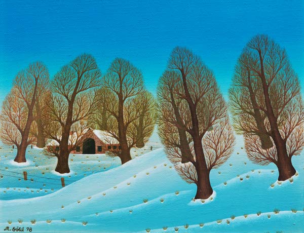 Winter Landscape à  Manfred Sohl