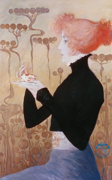 Portrait of Sarah Bernhardt à Manuel Orazi