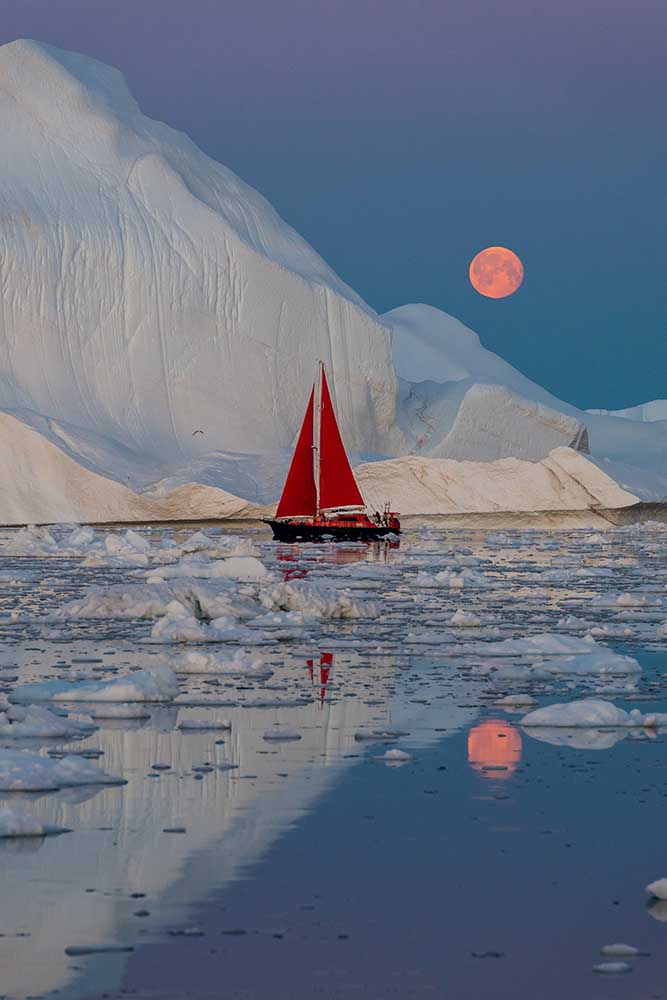 Greenland night à Marc Pelissier