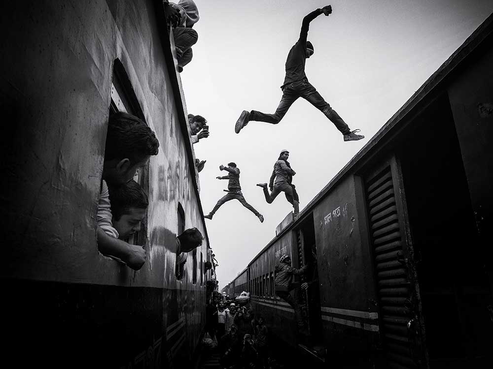 Train jumpers à Marcel Rebro