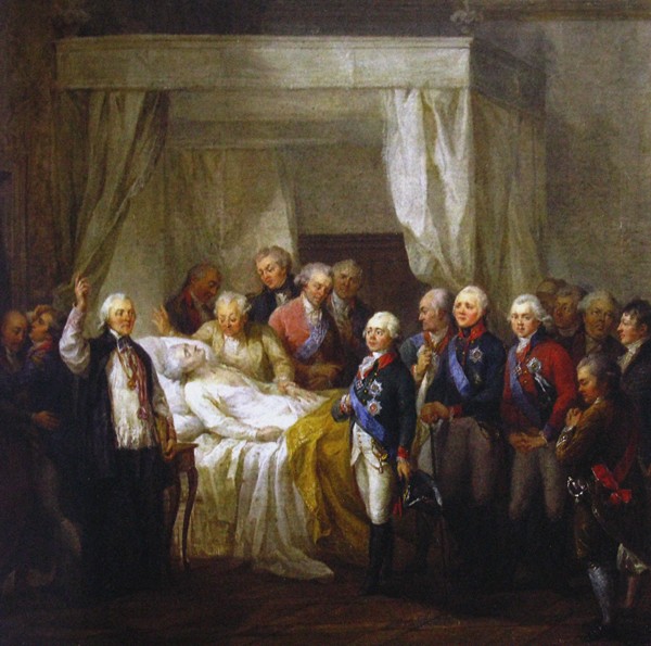 The Death of Stanislaw II August Poniatowski à Marceli Bacciarelli