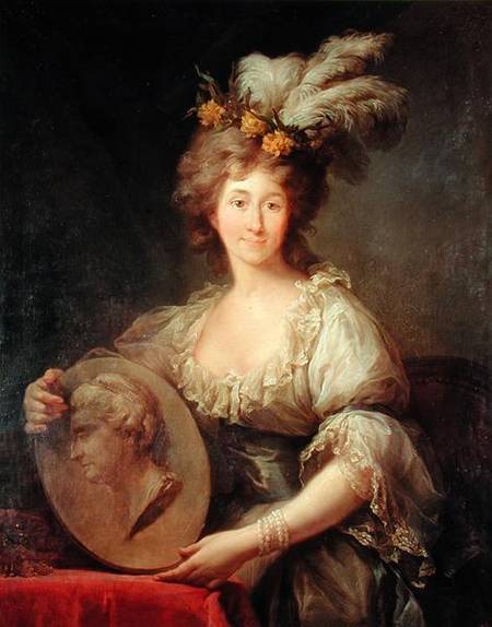 Portrait of Anne Biron (1750-1850) Princess of Courland à Marceli Bacciarelli