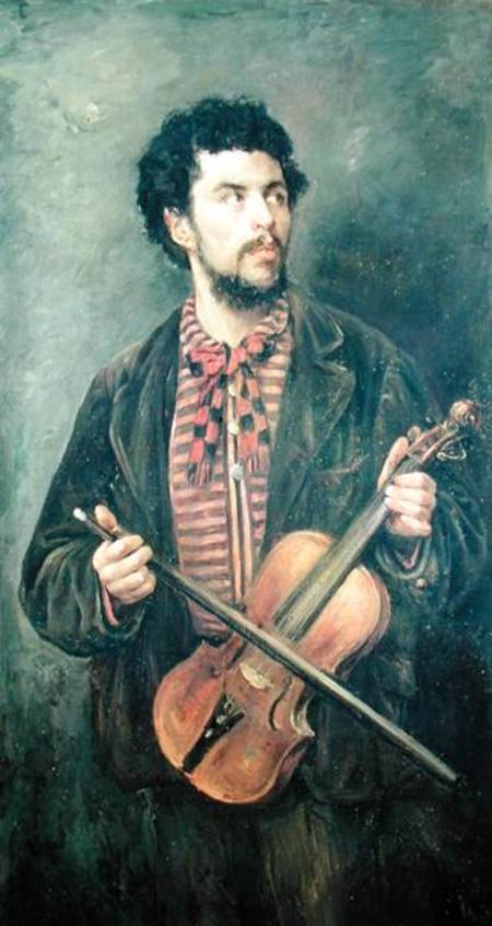 The Violin Player à Marcellin Gilbert Desboutin