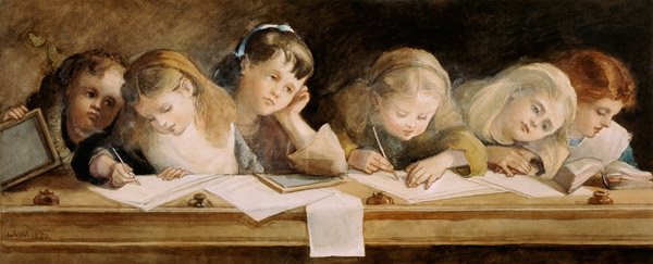 The Writing Lesson à Marchioness of Waterford