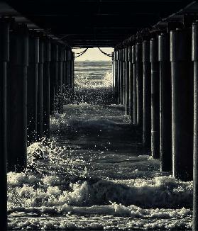 Under the pier