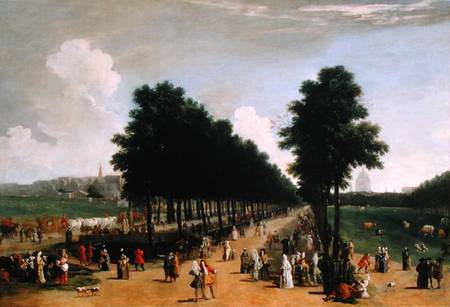 View of the Mall and St. James's Park à Marco Ricci