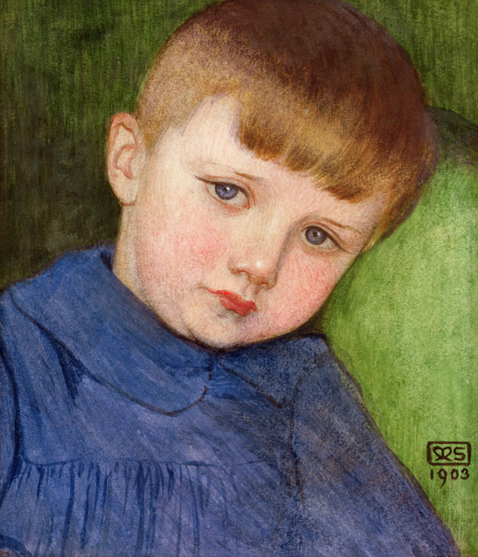 Portrait of Anthony Stokes, 1903 à Marianne Stokes
