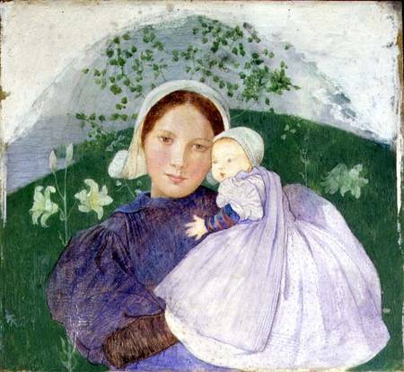 Mother and Child à Marianne Stokes