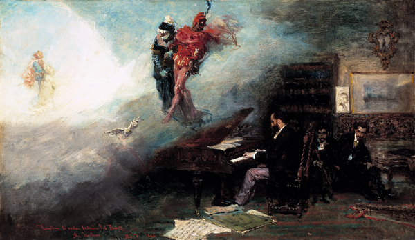 Recalling the Faust Fantasy à Mariano Fortuny