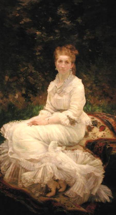 The Woman in White à Marie Bracquemond