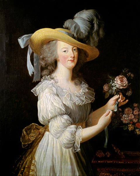 Marie Antoinette, Reine de France (Louis XVI) à Marie Elisabeth-Louise Vigée-Lebrun